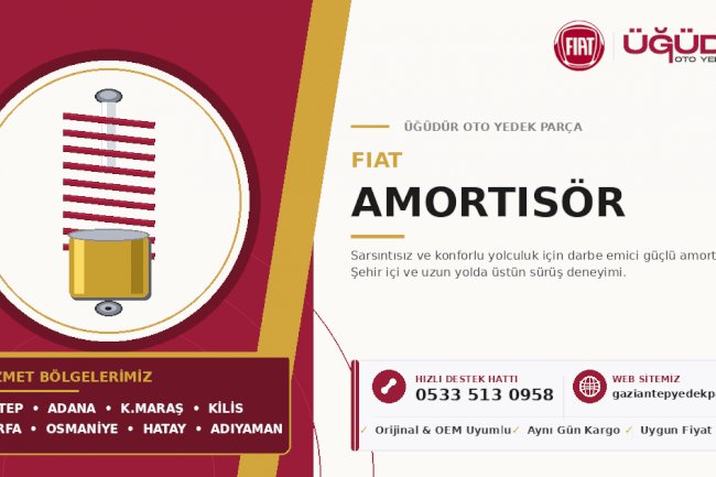 Fiat Amortisör – Sarsıntısız ve Konforlu Yolculuk