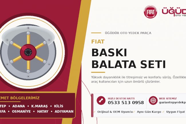 Fiat Baskı Balata Seti – Yüksek Dayanıklılık